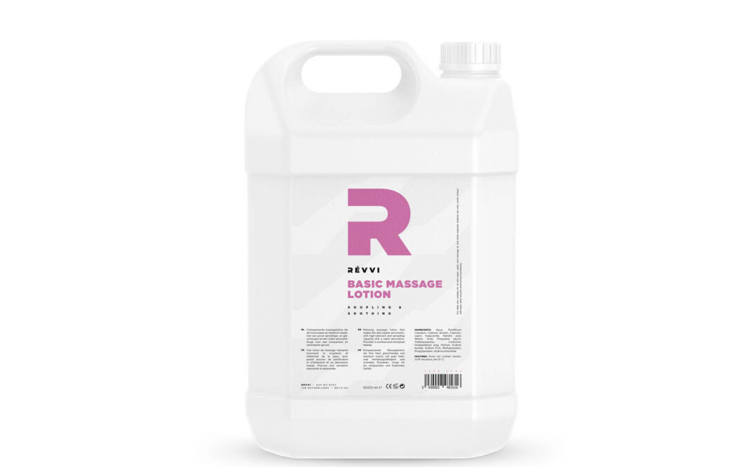 REVVI BASIC LOTION NEUTRALNA EMULSJA DO MASAŻU 5 L